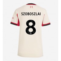 Maglia Calcio Liverpool Dominik Szoboszlai #8 Seconda Divisa Donna 2025-26 Manica Corta